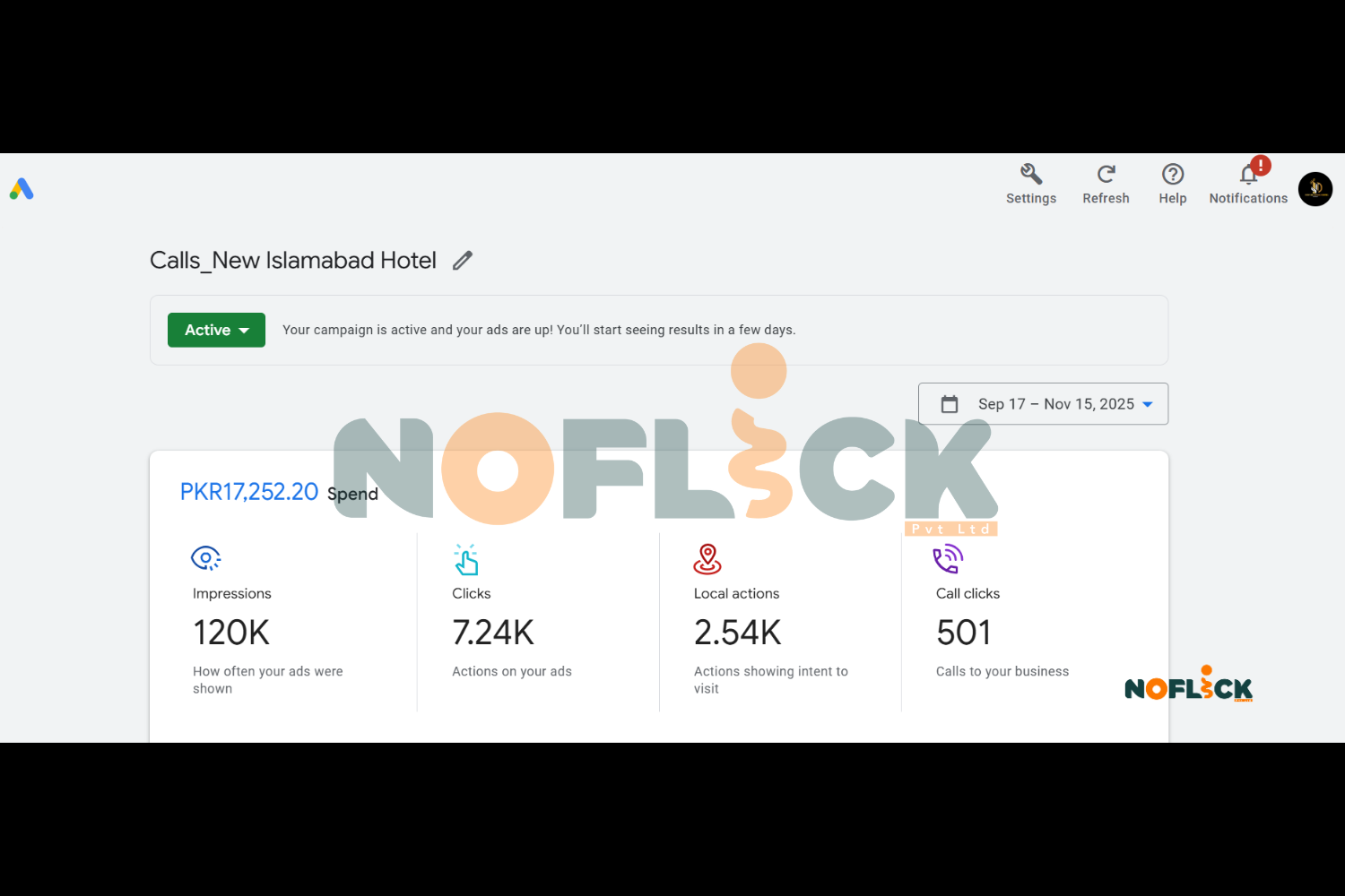 Google Ads Result 1
